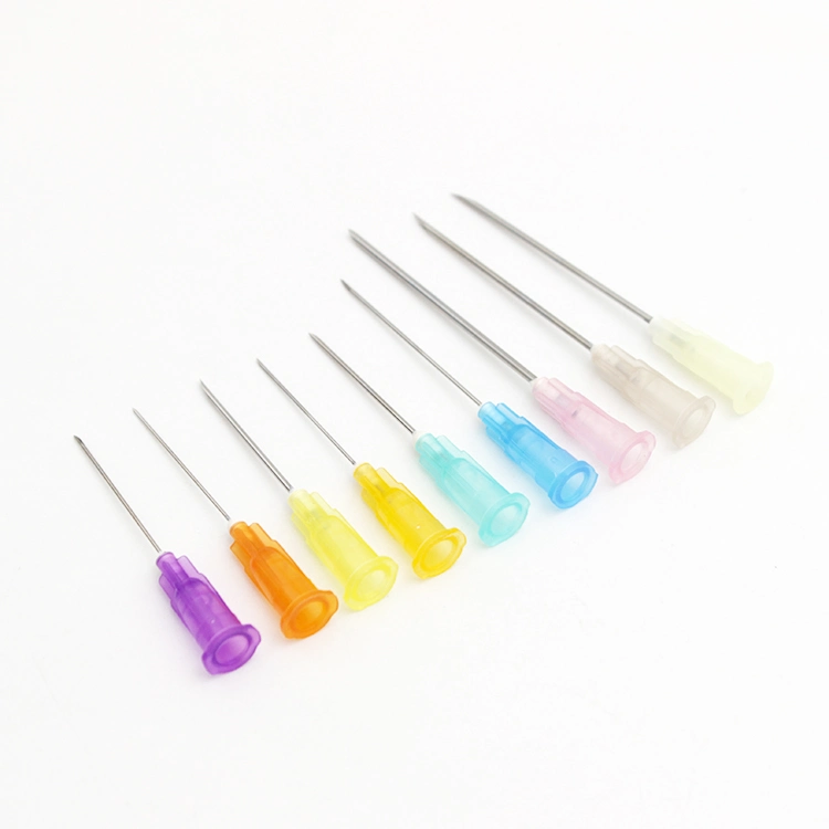 Good Quality Veterinary Tubular Metal Needles Cannula Injection Safety Needle
