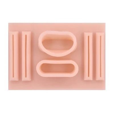 Medical Vaginal Cuff Model Suture Silicone Pad Suture Practice Kit Skin Suture Pad