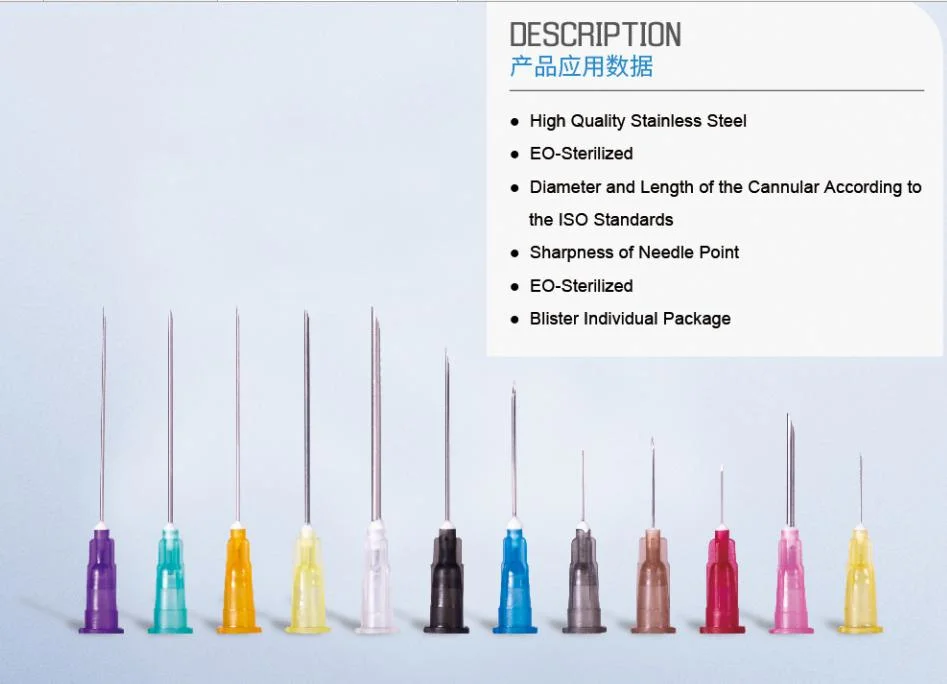 Animal Hypodermic Veterinary Needles Sterile Single Use Disposable 15g, 17g, 16g