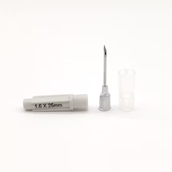 Medical High Quality Livestock Aluminum Hub Needle Veterinary Needle