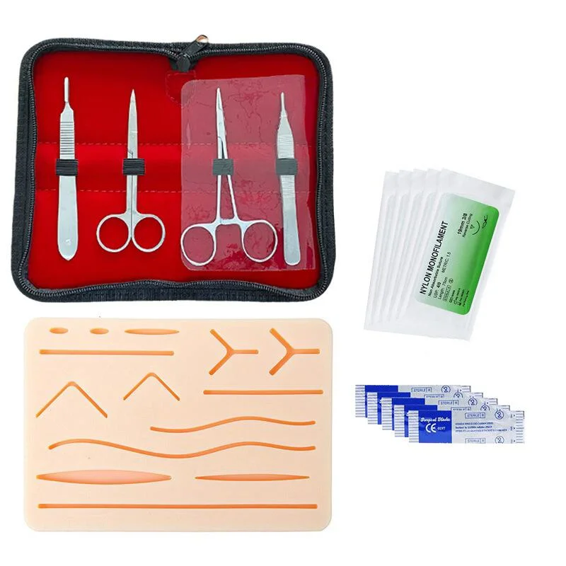 Portable Suture Training Kit Sutures Surgical Practice Kit Medical Supply Suture Practice Kit