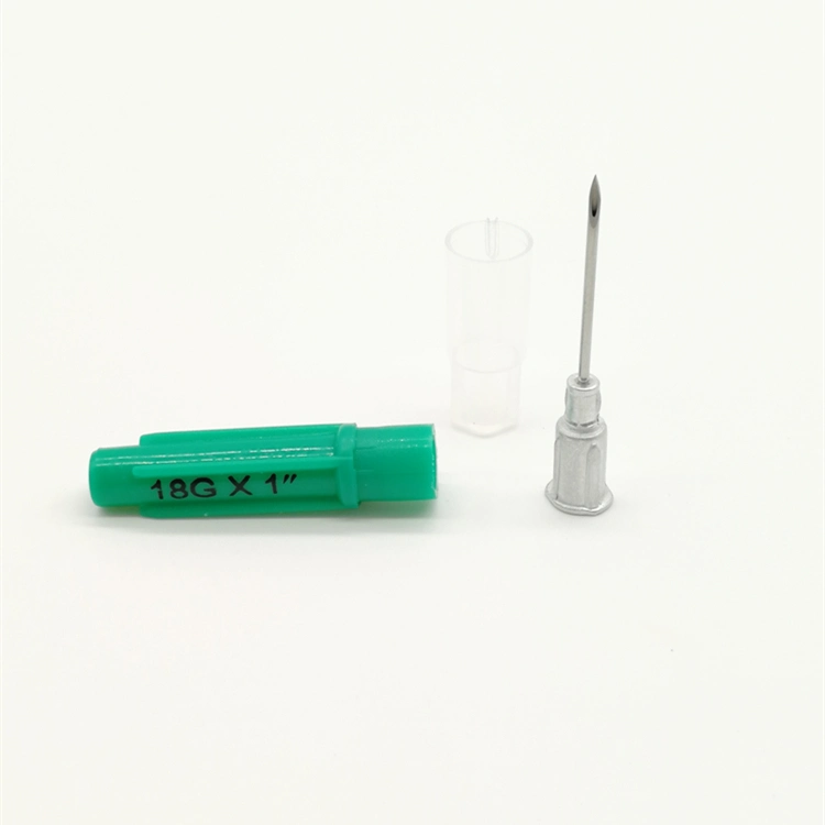 18g* 1&quot;Aluminium Hub Veterinary Needle