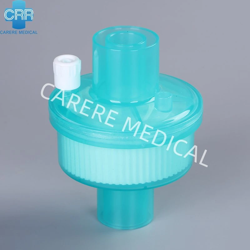 High Quality CE ISO Hmef Filter Medical Equipment BV Filter Medical Machine Disposable Heat Moisture Exchange System Filter for Hospital Equipment ICU