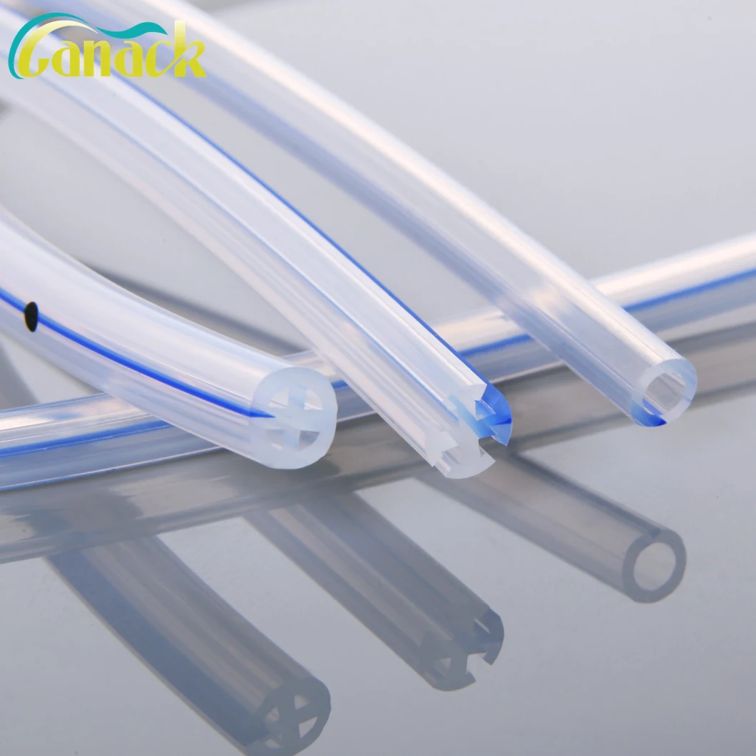 Medical Use Disposables Silicone Round Channel Drainage Tube