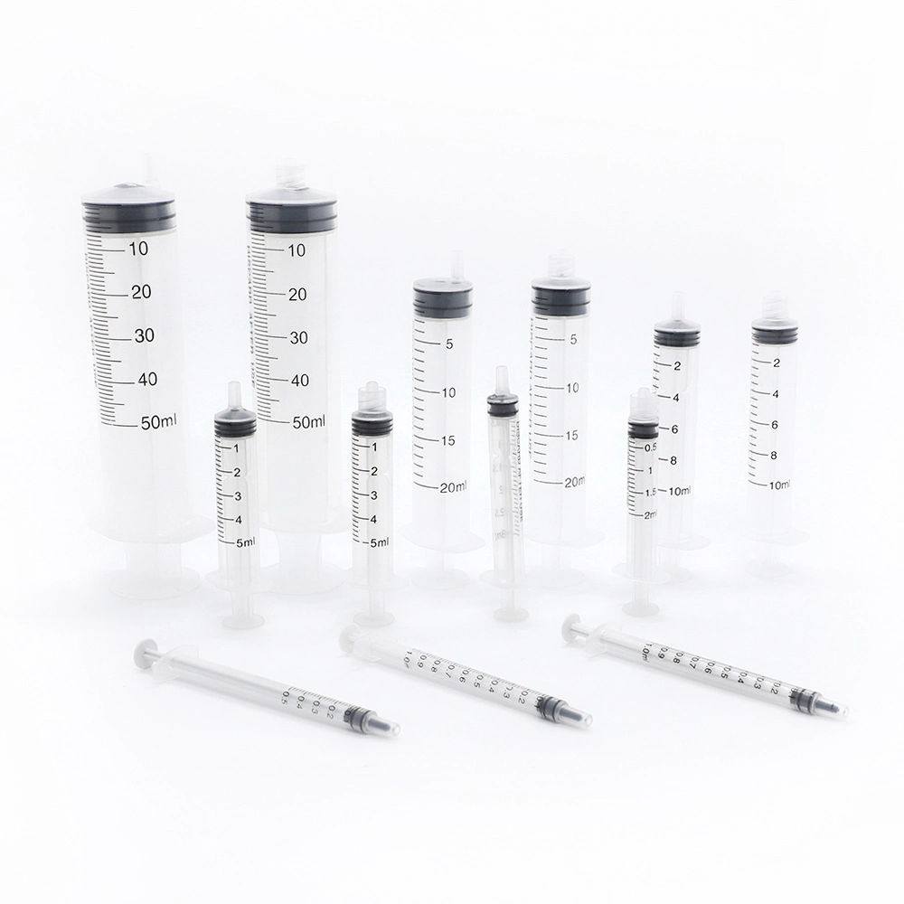 Animal Syringe Disposable Medical Sterile Injection Syringe with Hypodermic Needle for Veterinary