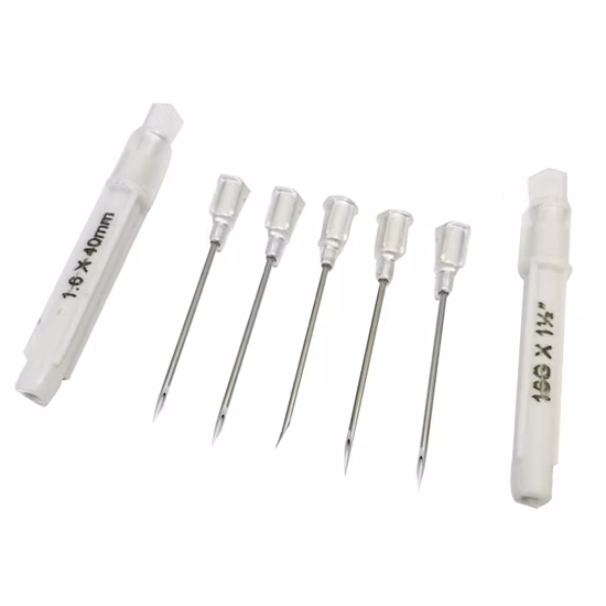 Medical High Quality Livestock Aluminum Hub Needle Veterinary Needle