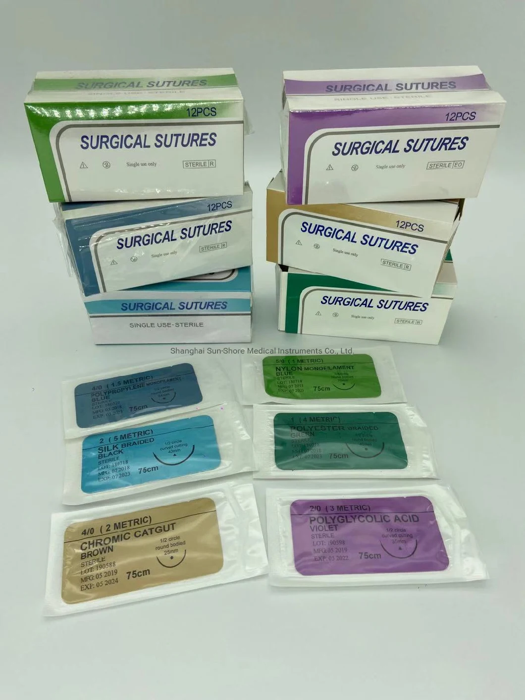 Disposable Absorbable Surgical Suture with Needle Manufacturer