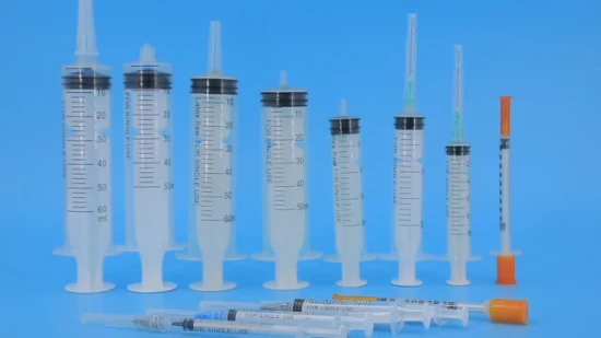 1ml 2.25ml 3ml 5ml Medical Injection or Cosmetic Disposable Prefillable Glass Syringe