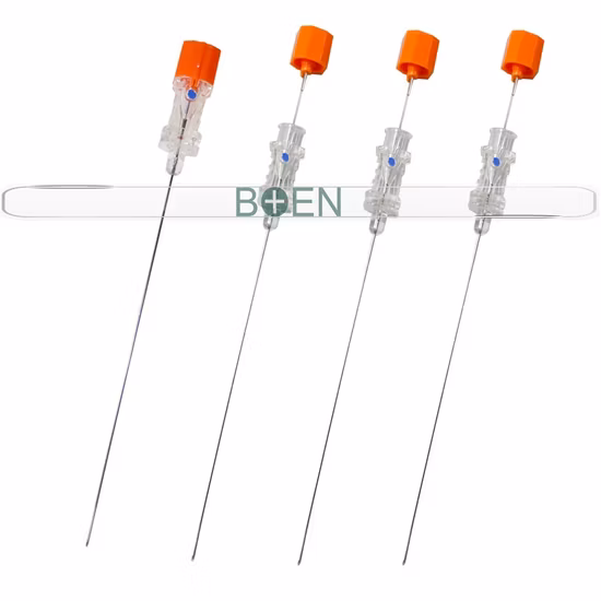 Disposable 25g Quincke Tip Spinal Needle for Anesthesia Use