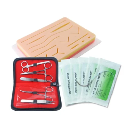 Portable Suture Training Kit Sutures Surgical Practice Kit Medical Supply Suture Practice Kit