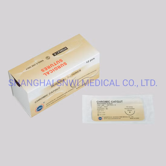 Medical Disposables Surgical Suture with Needle