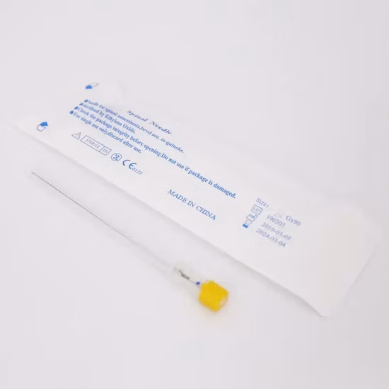 Disposable Epidural Needles Anesthesia Needles Spinal Needles Lumbar Puncture Needles