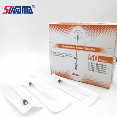Wholesale Disposable 22g Spinal Needle Anaesthesia Needle with Good Quality