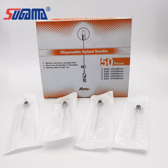 Wholesale Disposable 22g Spinal Needle Anaesthesia Needle with Good Quality