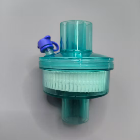 Disposable Medical Heat Moisture Exchange Filter Breathing Hmef ISO Manufacturer